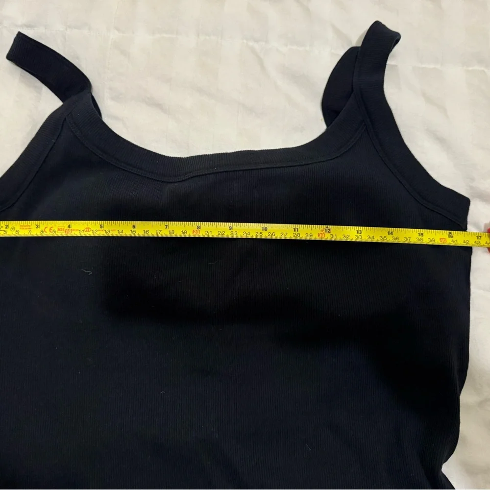 Abercrombie Bra-Free Black Dress Large - Picture 8 of 9